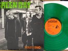 Green Day  - Warning -  2000 GREEN VINYL US LP
