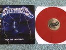 Metallica Ride The Lightning Nexus Japan RED LP Vinyl + OBI,no,cd,promo,glass,