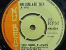 SOUL FLAMES - MINI REALLY FIT THEM / SOUL TRAIN UK ORIGINAL NU BEAT 45 CLIP