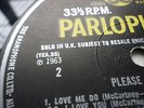 Beatles Please Please Me YEA misprint Stereo 7th Type 12