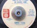 NORTHERN/70's SOUL 45 Tommie Young That's All a part of Loving Him (Soul Power)