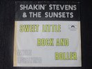 SHAKIN' STEVENS AND THE SUNSETS - SWEET LITTLE - NEO-ROCKABILLY- BELGIUM 7' EP