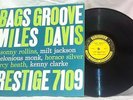 Miles Davis Bag's Groove LP 1958 Orig Mono Deep Groove Prestige 7109 RVG