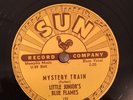 SUN 192 Little Junior Blue Flames MYSTERY TRAIN  E+ 78 rpm 1953