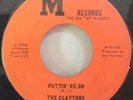 The Claytons 1966 Puttin' Me On M #4982 RARE Indiana Garage Punk Killer NOS MINT