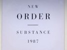 NEW ORDER SUBSTANCE 1987 LP ORIGINAL QWEST 25621-1 / 33RMP / 2 12