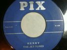 The Jet-Tones - Henry / Twangy 45 Pix rare Ohio rockabilly