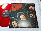 THE BEATLES RUBBER SOUL JAPAN ORIGINAL 1982 UK CUTTING LIMITED MONO RED VINYL