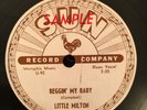 SUN 194 LITTLE MILTON Beggin' My Baby  E 78 rpm 1953 DJ copy