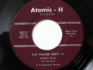 MORRIS PEJOE-SHE WALKED RIGHT IN /YOU GONE AWAY ON ATOMIC-H RARE R&B 45