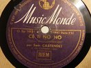 SAM CASTENDET Ce Ti No No/Negue Ni Mauvai MUSIC MONDE HAITI 78RPM CALYPSO HEAR
