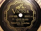 THOMAS WALLER & BENNIE PAINE St. Louis Blues/After You've Gone VICTOR 22371 E-