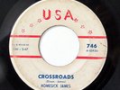 HOMESICK JAMES-CROSSROADS /MY BABY'S SWEET ON USA R&B BLUES 45