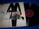 In Style With The Crickets Original Maroon Coral LP VG++