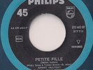 JOHNNY HALLYDAY - PETITE FILLE  VERY RARE GREEK 45 LOOKS VG++ PLAYS EX - TO EX
