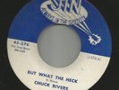 ROCKABILLY BOPPER- CHUCK RIVERS-  BUT WHAT THE HECK  -HEAR -1964 JIN