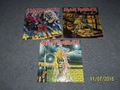 Iron Maiden Vintage Albums Vinyl LP Piece of Mind Number of the Beast self title