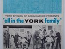 All In The York Family Borg Warner Corporate Industrial Musical LP NM Vinyl 1972