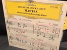 Stockhausen MANTRA LP NM Promo DGG Electronic Concrete Avant 1971 Kontarsky