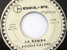 RICHIE VALENS La Bamba bw Donna 45 RARE ORIG WL PROMO