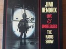 Jimi Hendrix ?Live & Unreleased The Radio Show UK 5 x vinyl box set, poster 1989