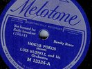 LUIS RUSSELL - HOKUS POKUS - MELOTONE 78 RPM