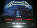 METALLICA RIDE THE LIGHTNING 2x 12