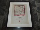 Hole-Live through this-Rare Original 1994 poster Ad Framed ready for your wall