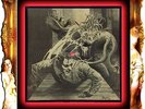 .·*·. JAG PANZER: Death Row (Monster-SHAPE) Iron Maiden, Overkill, Megadeth Kiss