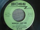 RARE NORTHERN SOUL POPCORN 45 rpm SAM CHATMON & SPARKS on BOSS lb NOBODY BUT ME