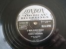 EDDIE COCHRAN, C'MON EVERYBODY / NEVER LET ME GO (EX+) 78 rpm