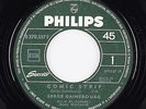 SERGE GAINSBOURG - Jukebox - Comic Strip - SP 45 rpm