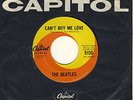 Beatles CAN'T BUY ME LOVE / YOU CAN'T DO THAT CDN Pop Rock 45 Capitol Swirl VG++