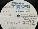 LINDA LEWIS - SONG FOR ALICE - UNRELEASED LUPUS MUSIC ACETATE 1968 - I OF A KIND