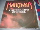 Manowar The Triumph Of Steel 2x LP Atlantic Records 1992 Promo Sleeve