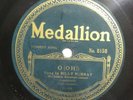RARE MEDALLION No. 8158 78 RECORD - IRVING & JACK KAUFMAN - BILLY MURRAY O(OH )