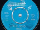 THE WHO Substitute / Waltz for a pig Reaction 591001 Classic mod 45 from 1966