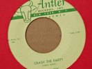 MONSTER Rockabilly 45-Benny Joy-Crash The Party / Little Red Book-Antler-NICE