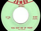 ARTHUR FREEMAN - YOU GOT ME UP TIGHT (JUMBO) 1969 NORTHERN SOUL ORIG. 45 - HEAR