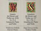 Schubert, C.M.v. Weber - Sonatas 1990 LP, Kaja Dansczowska, Waldemar Malicki