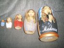 MADONNA - Russian Dolls X 5  RARE  Music Ray Of Light Like A Virgin