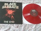 BLACK SABBATH The End RED LP LIMITED 100 (Ozzy Osbourne Iron Maiden)
