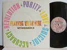 Spacemen 3 - Playing With Fire  FIRE LP16  UK LP  1988  Textured sleeve