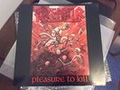 Kreator Pleasure to KIll 1st edition Noise LP Thrash metal Slayer Sodom Bathory