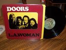 THE DOORS L.A. WOMAN SEE THROUGH COVER  MINT-