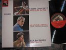 HMV ASD 655 STEREO ELGAR CELLO CONCERTO DU PRE SEA PICTURES BARKER BARBIROLLI NM