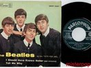 THE BEATLES I should have known better 45rpm 7' + PS 1964 ITALY MINT-