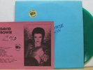 DAVID BOWIE In Person RARE Green & Black COLORED VINYL w/ Insert DB-528 TMOQ