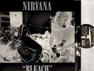 NIRVANA bleach 9878400341 uk sub pop 2002 reissue grunge LP EX+/EX
