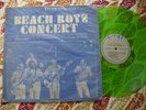 THE BEACH BOYS- CONCERT RARE ORIG TAIWAN IMPORT GREEN COLOR VINYL SURF ROCK LP